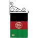 Breeze Decor 2-Sided Polyester 19 x 13 in. Flag Set in Black/Green/Red | 18.5 H x 13 W x 1 D in | Wayfair BD-CY-GS-108272-IP-BO-03-D-US15-BD