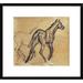 Vault W Artwork Horses by Edgar Degas Framed Painting Print Paper | 21.516 H x 23.5 W x 1.5 D in | Wayfair D52333F7A345450890B9B54B11C65726