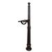 Special Lite Products 7.5" W x 62" H Surface Mount Decorative Post Aluminum in Black | 62 H x 7.5 W x 18 D in | Wayfair SPK-600-BLK