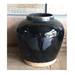 Dakota Fields Monrovia 12" Indoor/Outdoor Ceramic Table Vase Ceramic in Black | 12 H x 10 W x 10 D in | Wayfair 39BAB639D1064873A4DE6E0642E6D9C6