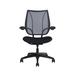 Humanscale Liberty® Ergonomic Mesh Task Chair Upholstered/Mesh in Black | 43.3 H x 26.5 W x 25 D in | Wayfair L113BM51CF57XFSHNSC