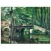 Vault W Artwork VIew of the Marsailles Bay, 1878 by Paul Cezanne - Print on Canvas in Green | 18 H x 24 W x 2 D in | Wayfair BL0179-C1824GG