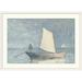 Vault W Artwork 'Sailing a Dory, 1880' by Winslow Homer Painting Print Canvas in Blue/White | 40 H x 26 W x 1 D in | Wayfair
