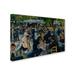 Vault W Artwork 'Le Moulin de la Galette' by Pierre-Auguste Renoir Print on Wrapped Canvas Canvas | 12 H x 19 W x 2 D in | Wayfair AA01256-C1219GG