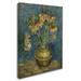 Vault W Artwork Fritillaries In A Copper Vase by Vincent Van Gogh - Wrapped Canvas Print Canvas | 19 H x 14 W x 2 D in | Wayfair AA01178-C1419GG