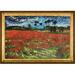 Vault W Artwork 'Field of Poppies' by Vincent Van Gogh - Picture Frame Painting Print on Canvas Canvas | 29 H x 41 W x 2 D in | Wayfair