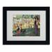 Vault W Artwork Study on La Grande Jatte by Georges Seurat - Picture Frame Print on Canvas in Green | 11 H x 14 W x 0.5 D in | Wayfair