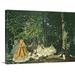 The Twillery Co.® Le Dejeuner Sur l'Herbe, 1865 1866 by Claude Monet - Print in Green | 17 H x 24 W x 1.5 D in | Wayfair