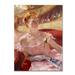 Vault W Artwork Woman w/ A Pearl Necklace In A Loge by Mary Cassatt - Wrapped Canvas Print Canvas | 24 H x 18 W x 2 D in | Wayfair AA00185-C1824GG