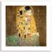 Vault W Artwork The Kiss 1907-8 by Gustav Klimt - Print on Canvas Canvas | 18 H x 18 W x 0.1 D in | Wayfair BL0025-C1818MX