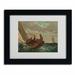 Vault W Artwork Breezing Up (A Fair Wind) by Winslow Homer - Picture Frame Print on Canvas Canvas | 11 H x 14 W x 0.5 D in | Wayfair