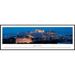 Vault W Artwork World Skyline Athens, Greece by James Blakeway Framed Photographic Print Paper in Black/Blue | 15.5 H x 42 W x 0.88 D in | Wayfair