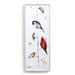 Red Barrel Studio® 'Birds on a Branch' by Dean Crouser - Picture Frame Painting Print on Canvas Canvas, in Blue/Green/Red | Wayfair