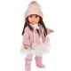 Llorens 1053528 Sara Doll with Brunette Hair and Brown Eyes, Fashion Doll with Soft Body, Includes Trendy Outfit, 35 cm