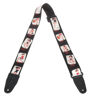 Levys Poly Print Strap 2" Pin Up
