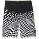 Vans Boy's Pixelated Boardshort Shorts, Black (Black BLK), X-Large (Size:30)