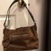 Coach Bags | Authentic Coach Bag. Chocolate Brown Suede | Color: Brown | Size: Os