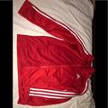 Adidas Jackets & Coats | Adidas Jacket | Color: Red/White | Size: Mb