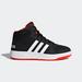 Adidas Shoes | Adidas Junior Hoops Mid 2.0 Sneaker - Black | Color: Black/White | Size: 6