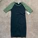 Lularoe Dresses | 2/$15 Lularoe Julia! Small! Nwt! | Color: Black/Green | Size: S