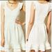 Anthropologie Dresses | Anthropologie Maeve White Pinstripe Dress Size 4 | Color: Black/White | Size: 4