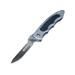 Havalon Piranta-Original Folding Knife 2.75in Stainless Skinner Blade Clampack Silver/Black XTC-60AKNP