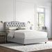 Kelly Clarkson Home McCrory Low Profile Standard Bed Upholstered/Velvet, Polyester in Brown | 51 H x 62 W x 83 D in | Wayfair 742NBBED-PWVLVLGHGR