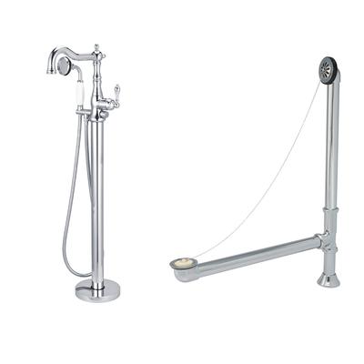 Randolph Morris Clawfoot Tub Freestanding Faucet Complete Set RMFAUCETSET3-C