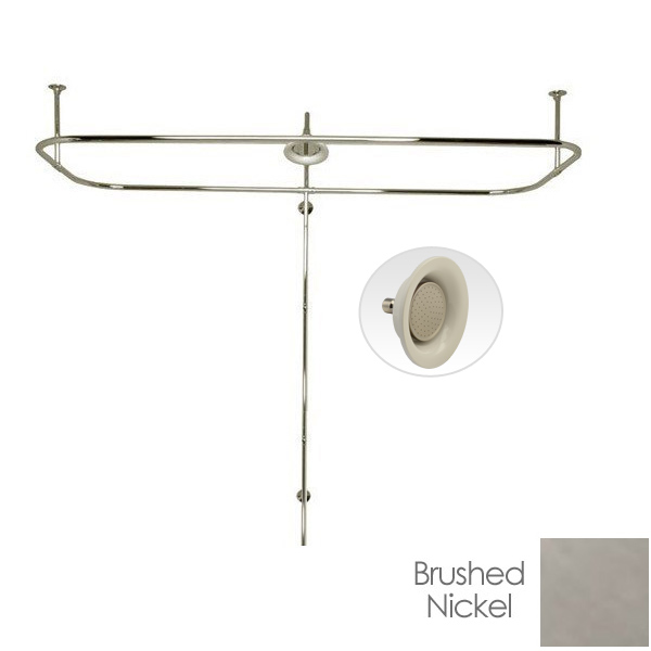 Randolph Morris Side Mount Shower Conversion Kit with Sunflower Shower Head RMSHOWERKIT4SBN