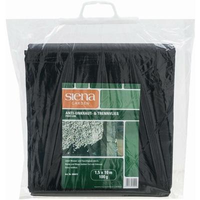 Siena Garden - Anti-Unkrautvlies 100g, Maße: 1,5x10m Farbe: schwarz