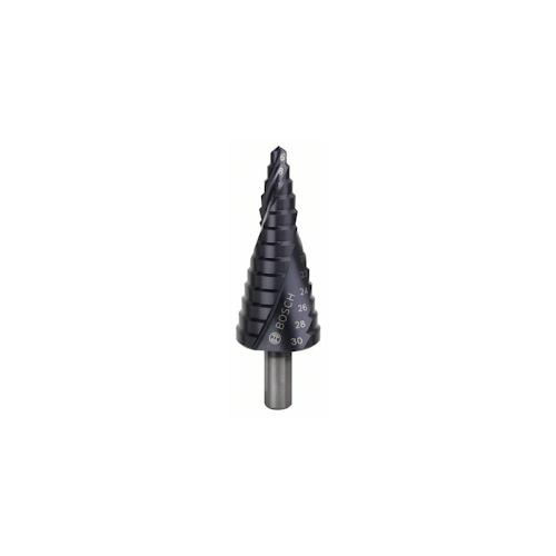 Stufenbohrer HSS-AlTiN, 6 – 30 mm, 10 mm, 93,5 mm, 13 Stufen