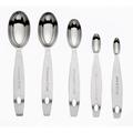 Cuisipro 5-Piece Stainless Steel Measuring Spoon Set Stainless Steel in Gray | Wayfair 747144