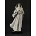 Lladro Princess Leia's New Hope Figurine Porcelain/Ceramic in Black/White | 13.78 H x 5.51 W x 5.91 D in | Wayfair 01009412