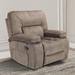 Lark Manor™ Aleeccia 43" Wide Manual Glider Standard Recliner Polyester in Brown | 41 H x 42 W x 40 D in | Wayfair 3ADE30F507C74F658FF6203E9FB7121A