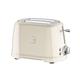 Novis Iconic Line Toaster T2, Zweischlitztoaster, creme