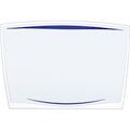 Schreibunterlage Ice Blue - 65 x 45 cm, blau-transparent