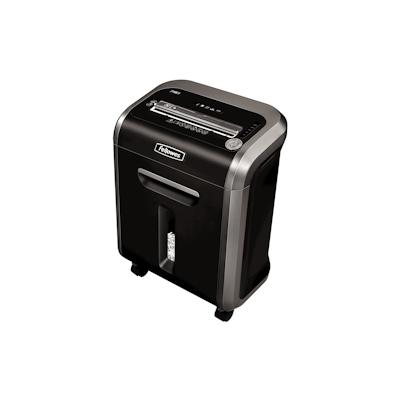 Fellowes Powershred Aktenvernichter 15 Blatt Partikelschnitt Sicherheitsstufe P-4, O-3, T-4 23 L 79Ci Image