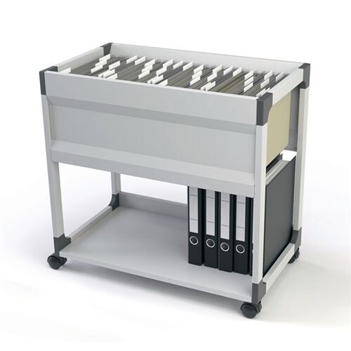 DURABLE Hängemappenwagen Trolley 90 378410 700x710x440mm grau Image