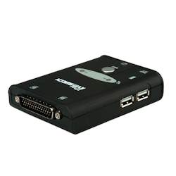 VALUE KVM Switch Star", 1U - 2 PCs, HDMI, USB" Image