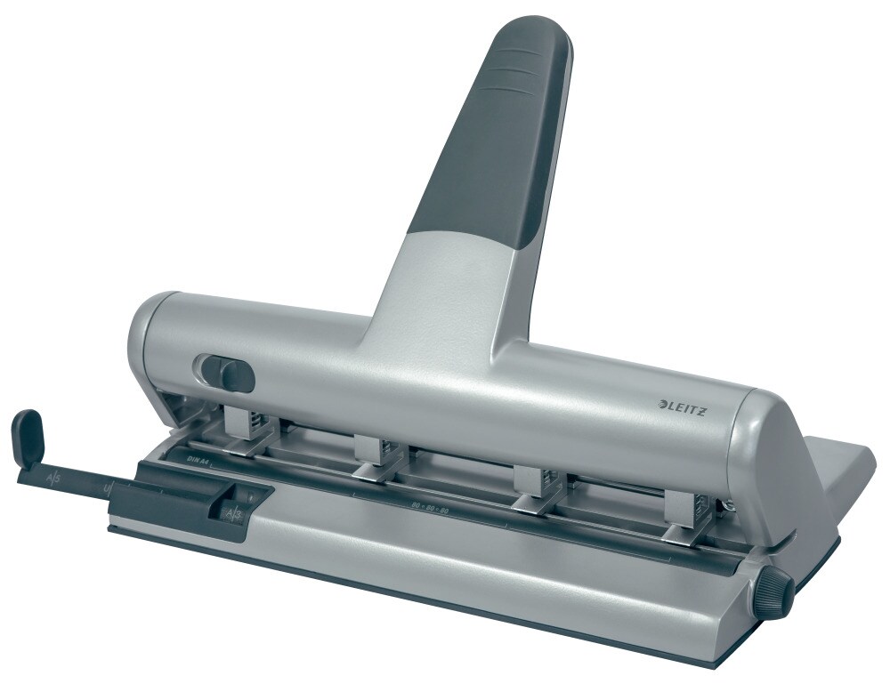 Leitz AKTO Variabler Mehrfachlocher 5114 Metall 30 Blatt Weiß Image