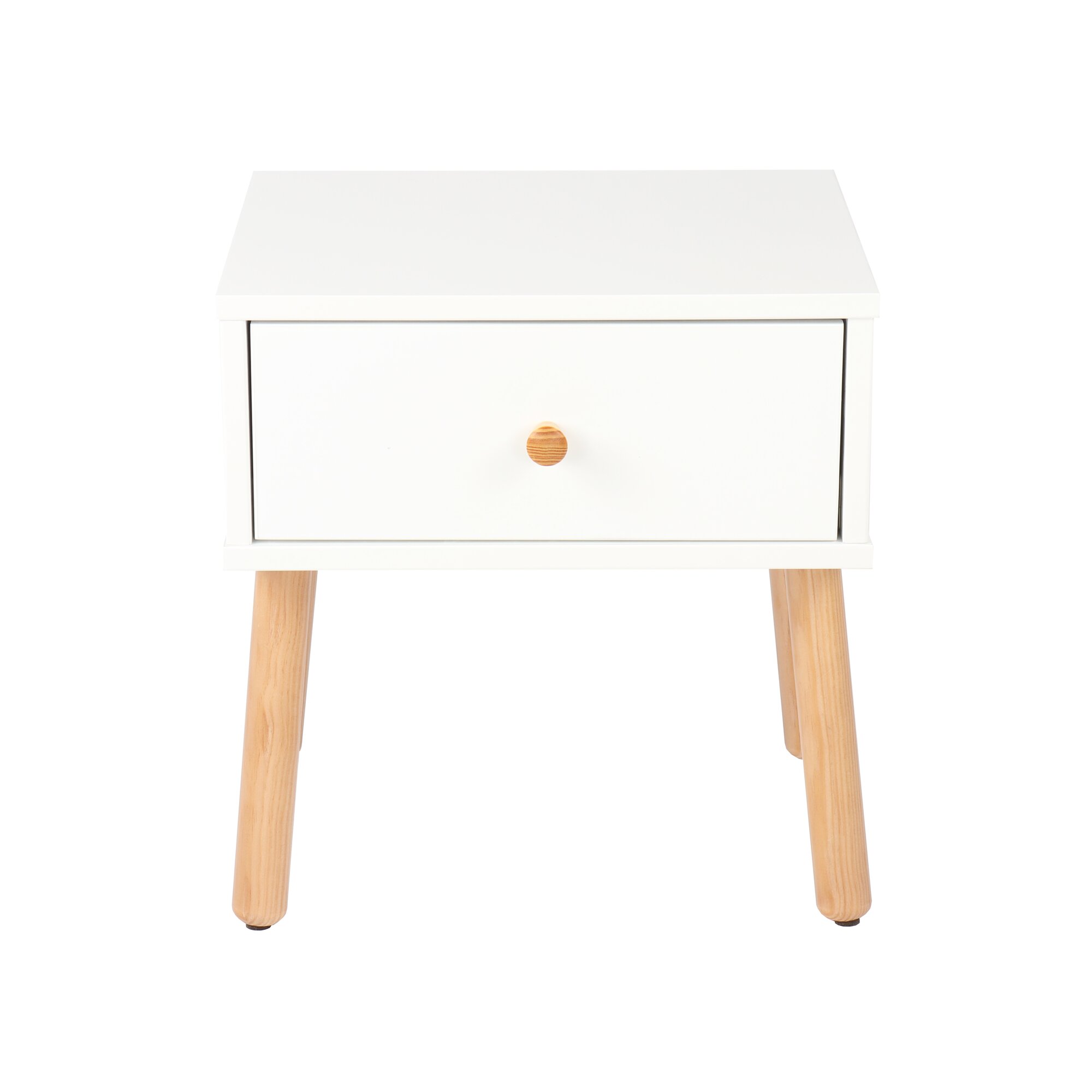 BLN Kids »Gabrielle« Nachttisch weiss / B 45 x T 42 x H 35 cm