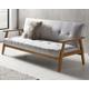 SalesFever »Divano Letto« Schlafsofa dunkelgrau Webstoff / B 190 x H 81 x T 85 cm