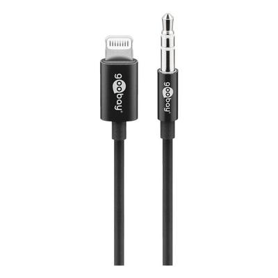 Audio-Adapterkabel Lightning auf 3,5 mm, goobay