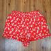 American Eagle Outfitters Shorts | American Eagle Outfitters Floral Shorts Nwt | Color: Red/White | Size: S