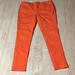 Kate Spade Pants & Jumpsuits | Kate Spade Saturday Ankle Pants Size 4 | Color: Orange | Size: 4