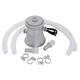 Pompe de filtration de piscine Yuciya, pompe de circulation de pompe de filtration de piscine creusée 110V, piscine gonflable pour enfants, piscine avec support, spa, débit 1135 l / heure