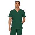 Dickies EDS Signature Men Scrubs Top V-Neck 81906, Hunter, XXXL Big