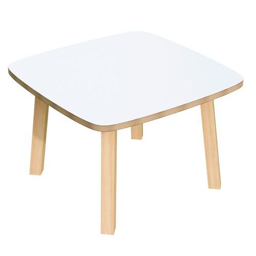 Table Basse Woody Blanc - Meet By Paperflow