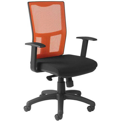 Siège Ritz Ass. Nr Ac. Fixes Avec Régla. Lomb Résil Corail - Manutan Expert