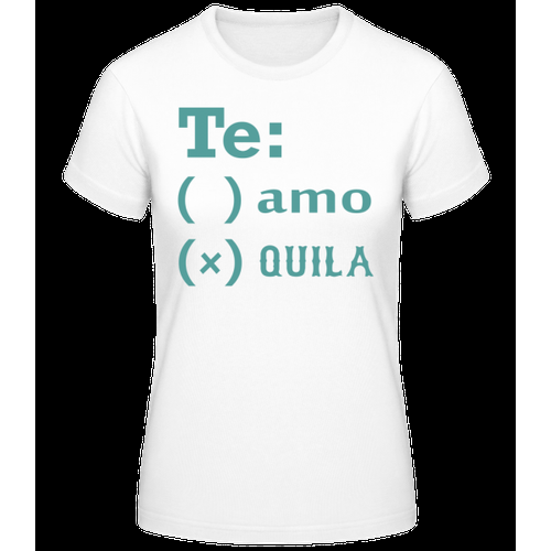 Te Amo Tequila - Frauen Basic T-Shirt